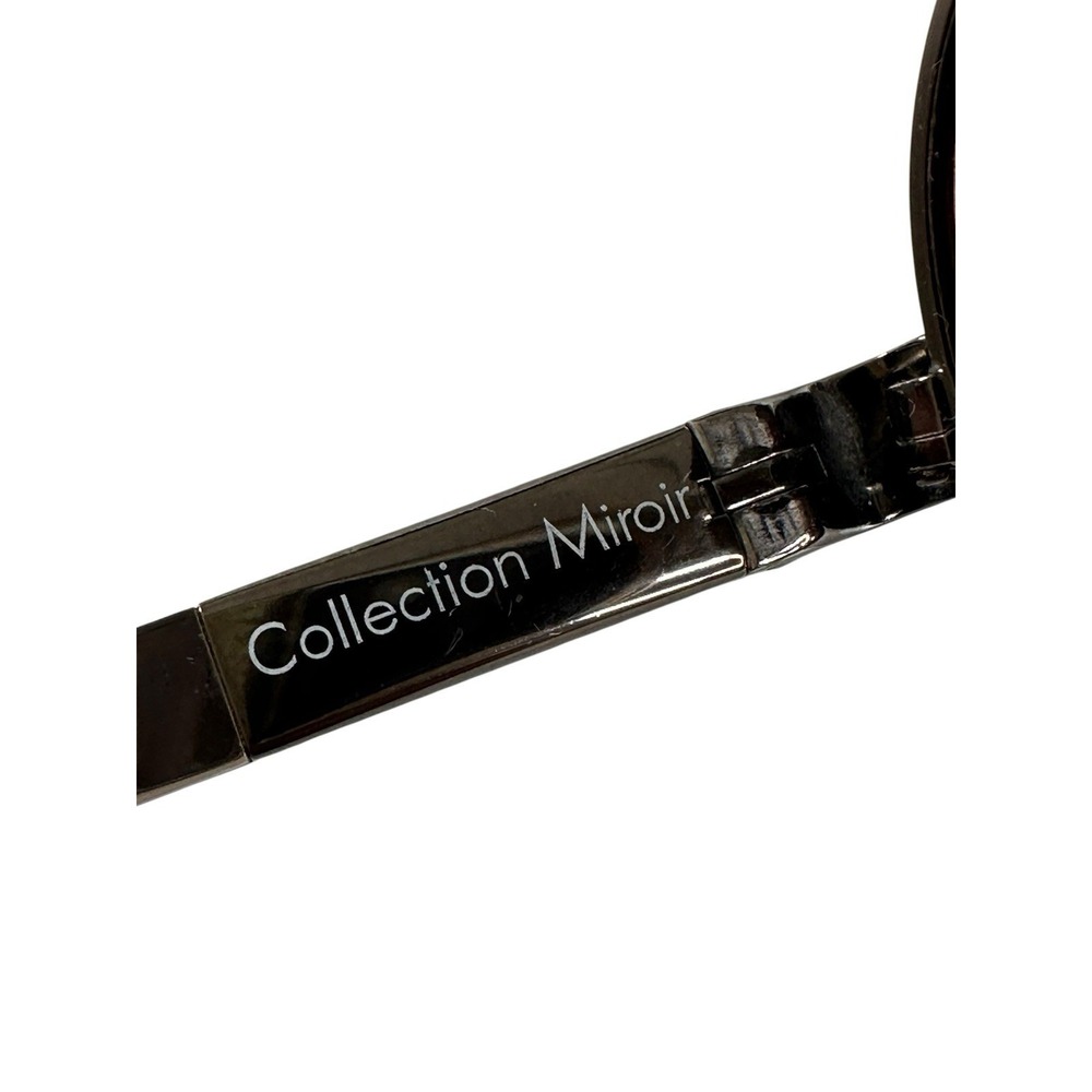 CHANEL Polarized Aviator Metal Frame Brown Lens Women's Sunglasses Silver "Flaws - Picture 8 of 12